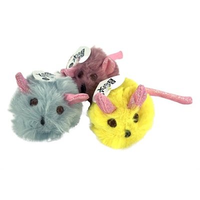 Fofos Pluche Muis Met Glitterstaart