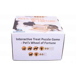 Hondenpuzzel - My Intelligent Pets - Wheel of Fortune - Intelligentiespeelgoed - Hersenwerk - Hondenspeelgoed - Dogzoo