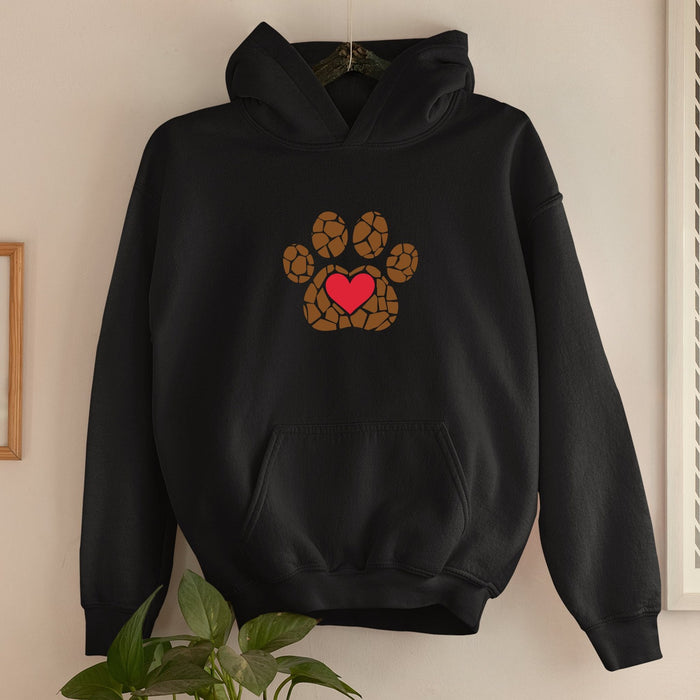 Hoodie Poot met Hartje - Dogzoo