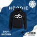 Hoodie met hart en pootje verbonden