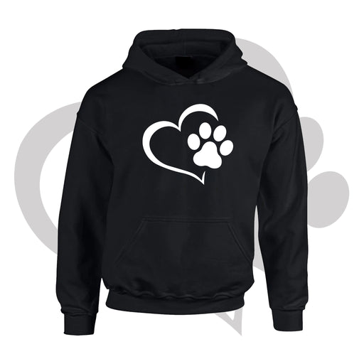 Hoodies Hondenpoot en Hart