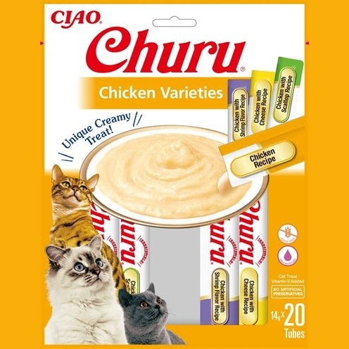 Inaba Churu Multipack Seafood