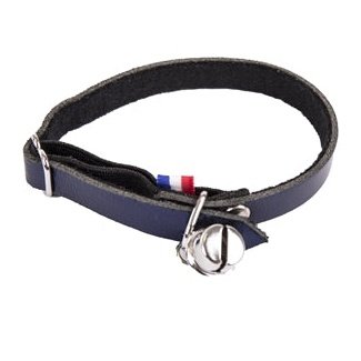 Martin Halsband Kat Dakota Leer Blauw