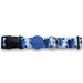 Morso Halsband Hond Gerecycled Splash Blauw