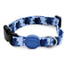 Morso Halsband Hond Gerecycled Splash Blauw