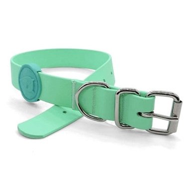 Morso Halsband Hond Waterproof Gerecycled Carribean Green Groen