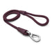 Morso Hondenriem Soft Rope Gerecycled Plum Paars