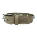 Sazzz Halsband Hond Adventure Stone Classic Leer Taupe