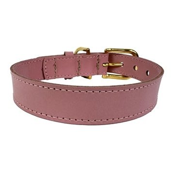 Sazzz Halsband Hond Braveheart Classic Leer Roze