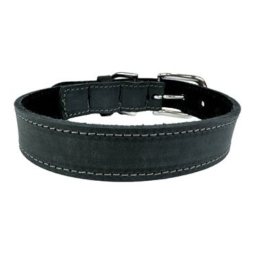 Sazzz Halsband Hond Nomad Vintage Leer Antraciet