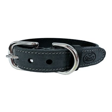 Sazzz Halsband Hond Nomad Vintage Leer Antraciet