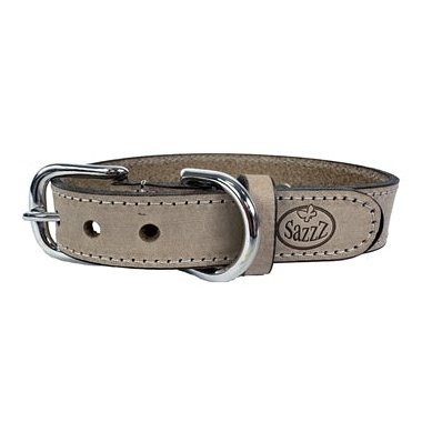 Sazzz Halsband Hond Nomad Vintage Leer Beige