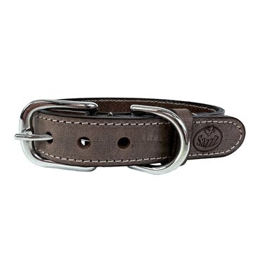 Sazzz Halsband Hond Nomad Vintage Leer Bruin