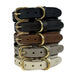 Sazzz Halsband Hond Pioneer Classic Leer Zwart