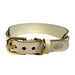 Sazzz Halsband Hond Sweetie Classic Leer Creme