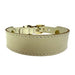 Sazzz Halsband Hond Sweetie Classic Leer Creme