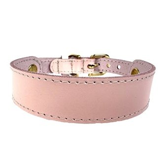 Sazzz Halsband Hond Sweetie Classic Leer Roze