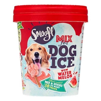 Smoofl Ijsmix Voor Honden Watermeloen