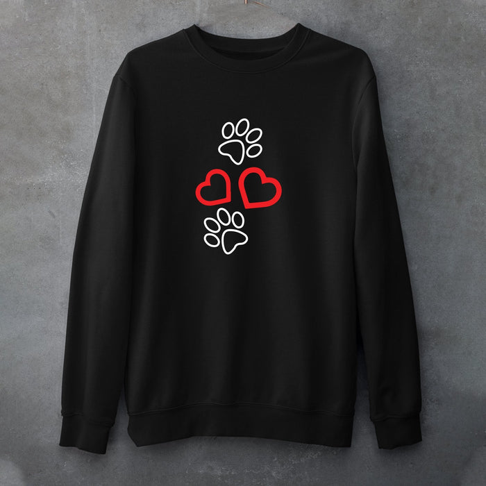 Sweater Hartjes en Pootjes - Dogzoo