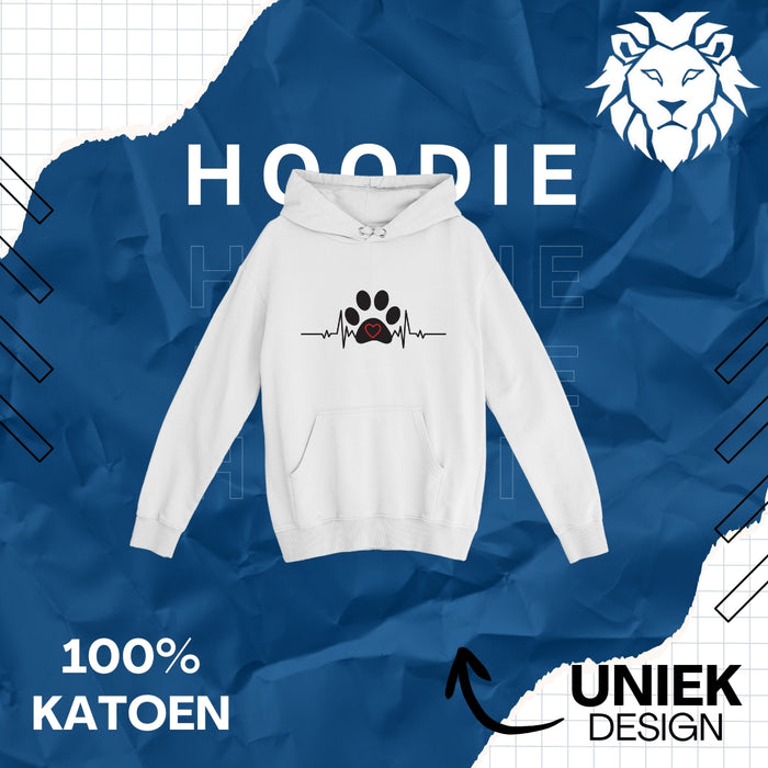 Sweater Hartslag met Poot - Dogzoo