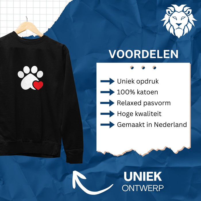 Sweater Poot met Hartje - Dogzoo