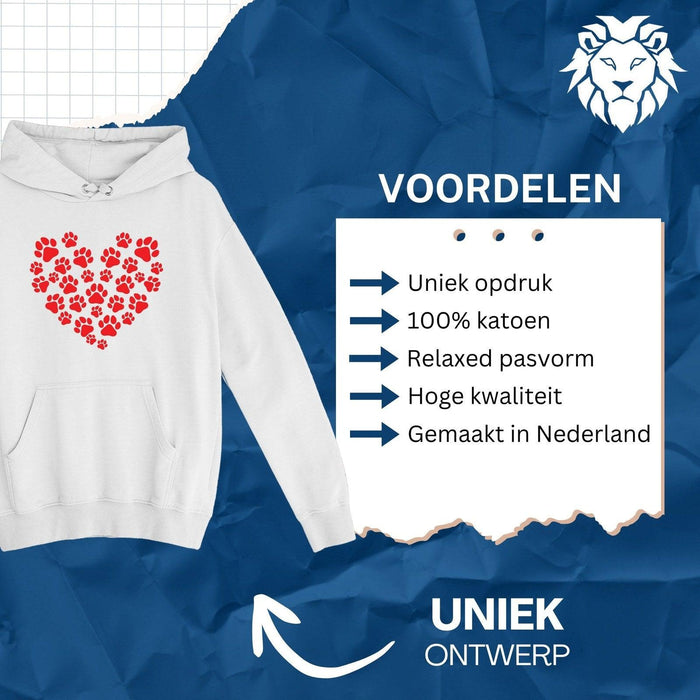 Sweater Pootjes in Hart vorm