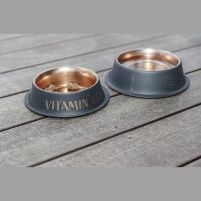 Trixie Be Nordic Voer / Waterbak Rvs / Rubber Zwart / Brons