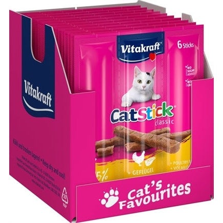 Vitakraft Cat-Stick Mini Gevogelte Met Lever