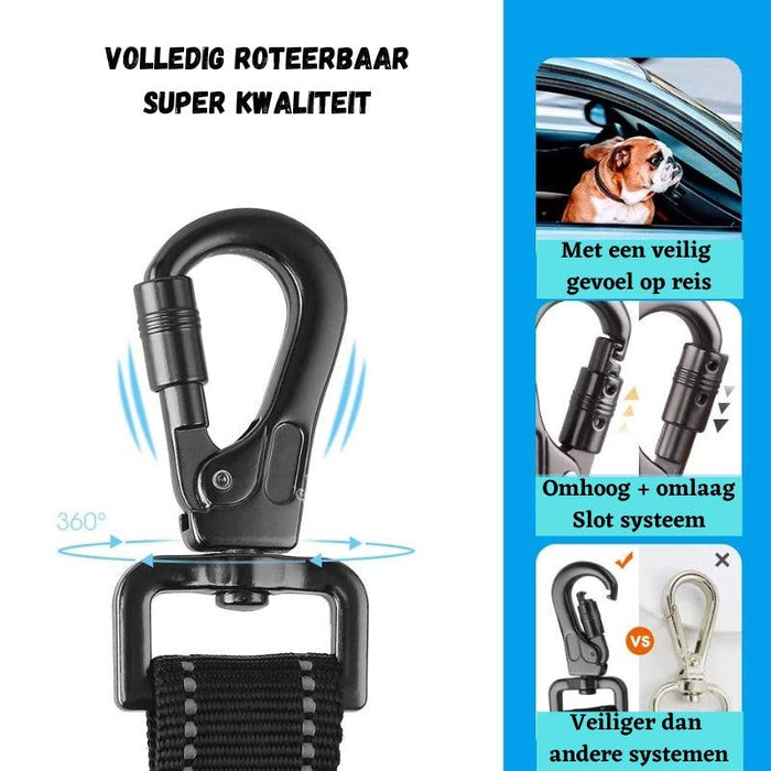 Autogordel - Veiligheidsriem - Autogordel hond - Honden riem - Honden riem auto - Hond - Hond auto - Autoriem hond - Autostoel hond - Gordel hond