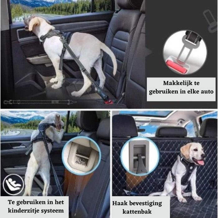 Autogordel - Veiligheidsriem - Autogordel hond - Honden riem - Honden riem auto - Hond - Hond auto - Autoriem hond - Autostoel hond - Gordel hond