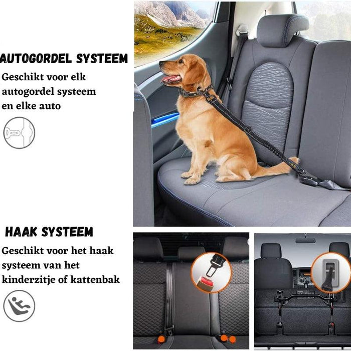 Autogordel - Veiligheidsriem - Autogordel hond - Honden riem - Honden riem auto - Hond - Hond auto - Autoriem hond - Autostoel hond - Gordel hond