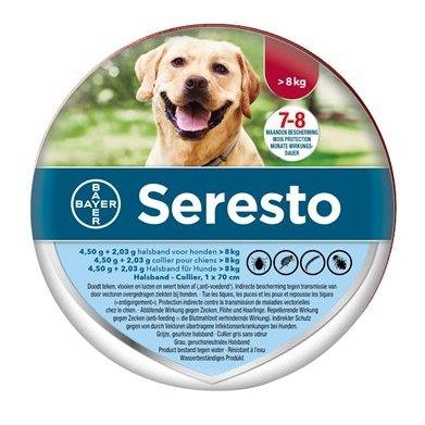 Bayer Seresto Teken- En Vlooienband Hond