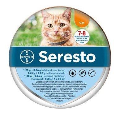 Bayer Seresto Teken- En Vlooienband Kat 38 CM