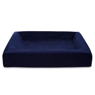 Bia Bed Royal Fluweel Hoes Voor Hondenmand Navy