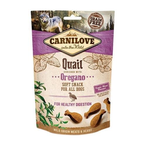 Carnilove Soft Snack Kwartel / Oregano