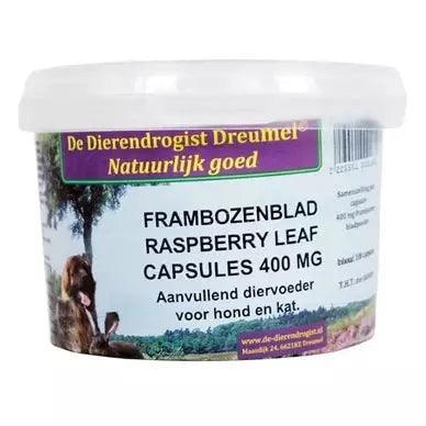 Dierendrogist Frambozenblad Capsules