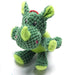 Dogzoo Hondenspeelgoed Neushoorn Rhino met piep en bal 20x15cm