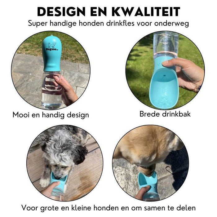 Drinkfles voor huisdieren gepersonaliseerd