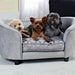 Enchanted Pet Enchanted Hondenmand / Sofa Constantine Zilverkleurig