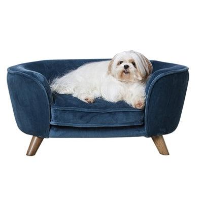 Enchanted Pet Enchanted Hondenmand / Sofa Romy Peacock Blauw