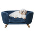 Enchanted Pet Enchanted Hondenmand / Sofa Romy Peacock Blauw