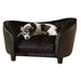 Enchanted Pet Enchanted Hondenmand Sofa Ultra Pluche Snuggle Wicker Bruin