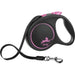 Flexi Rollijn Black Design Tape Roze