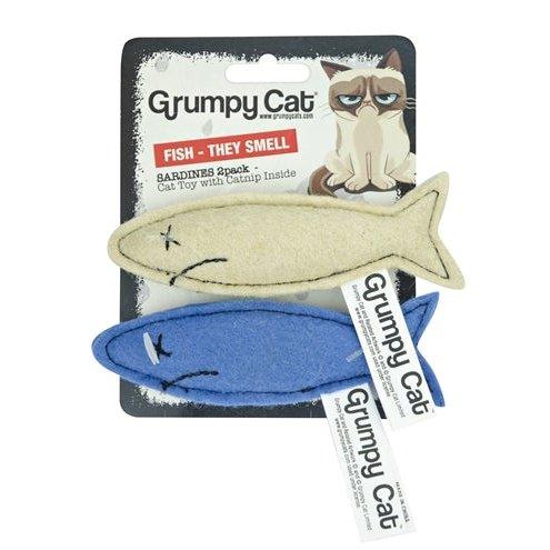 Grumpy Cat Sardines Met Catnip