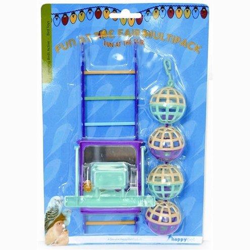 Happy Pet Bird Toy Mp Bal / Ladder / Perch