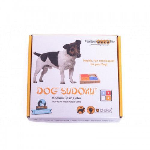 Hondenpuzzel - My Intelligent Pets - Sudoku Medium Basic Color - Intelligentiespeelgoed - Hersenwerk - Hondenspeelgoed