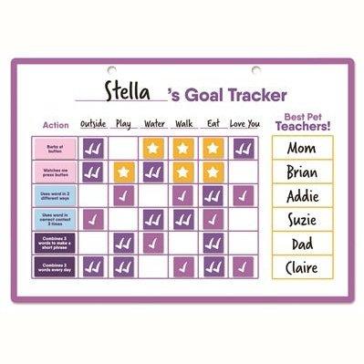 Hunger For Words Talking Pet Goal Tracker