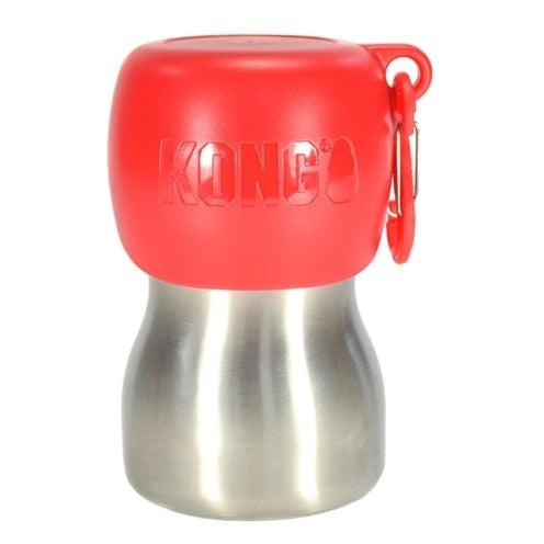 Kong H2O Drinkfles Rvs Rood