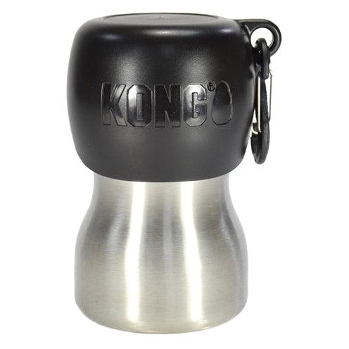 Kong H2O Drinkfles Rvs Zwart