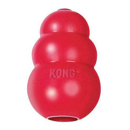 Kong Classic Rood-HOND-KONG-SMALL 4,5X4,5X7,5 CM (10898)-Dogzoo
